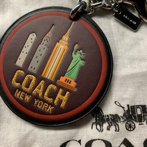 Coach F32687 New York Key Fob